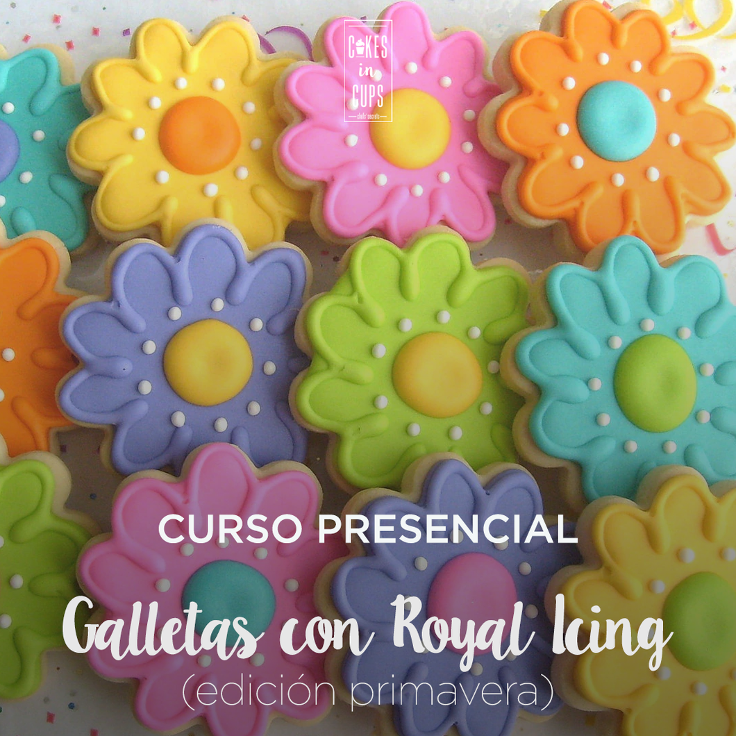 Galletas con Royal Icing (Flores) | Presencial