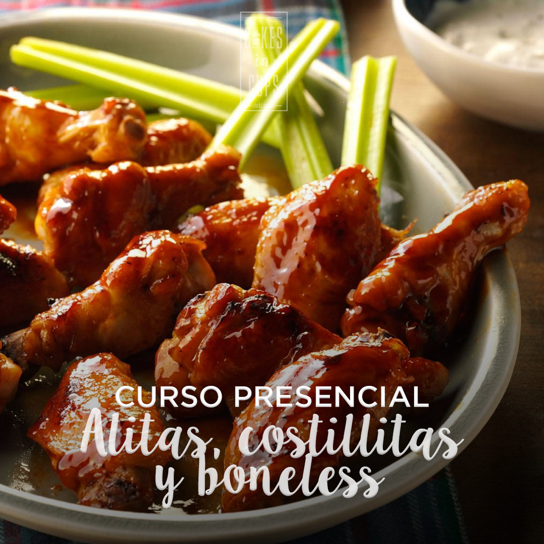 Alitas, Costillas y Boneless | Presencial