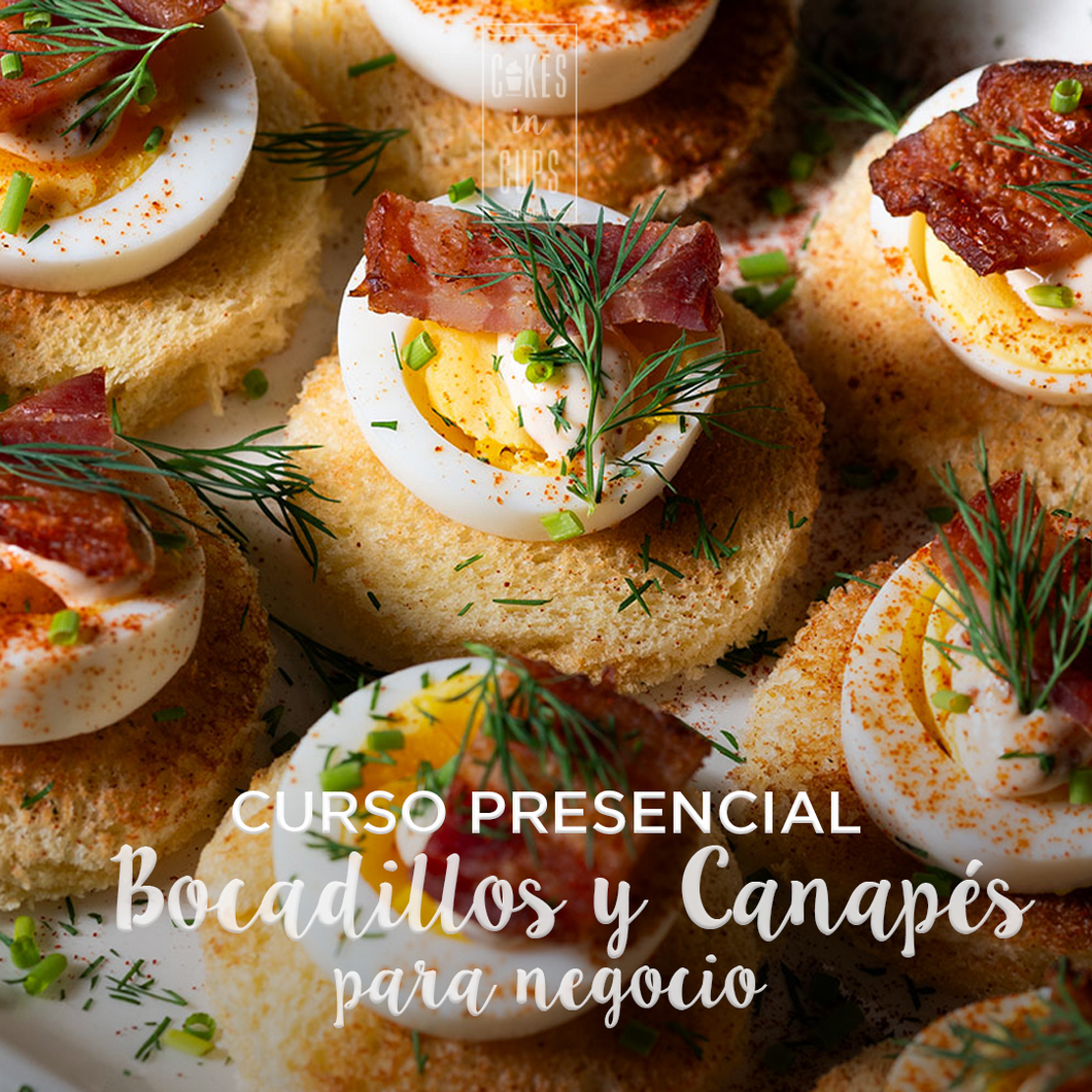 Bocadillos & Canapés para negocios  | Presencial