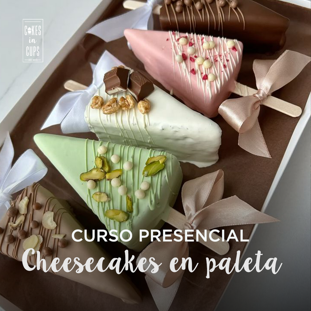 Cheesecakes en paleta | Presencial
