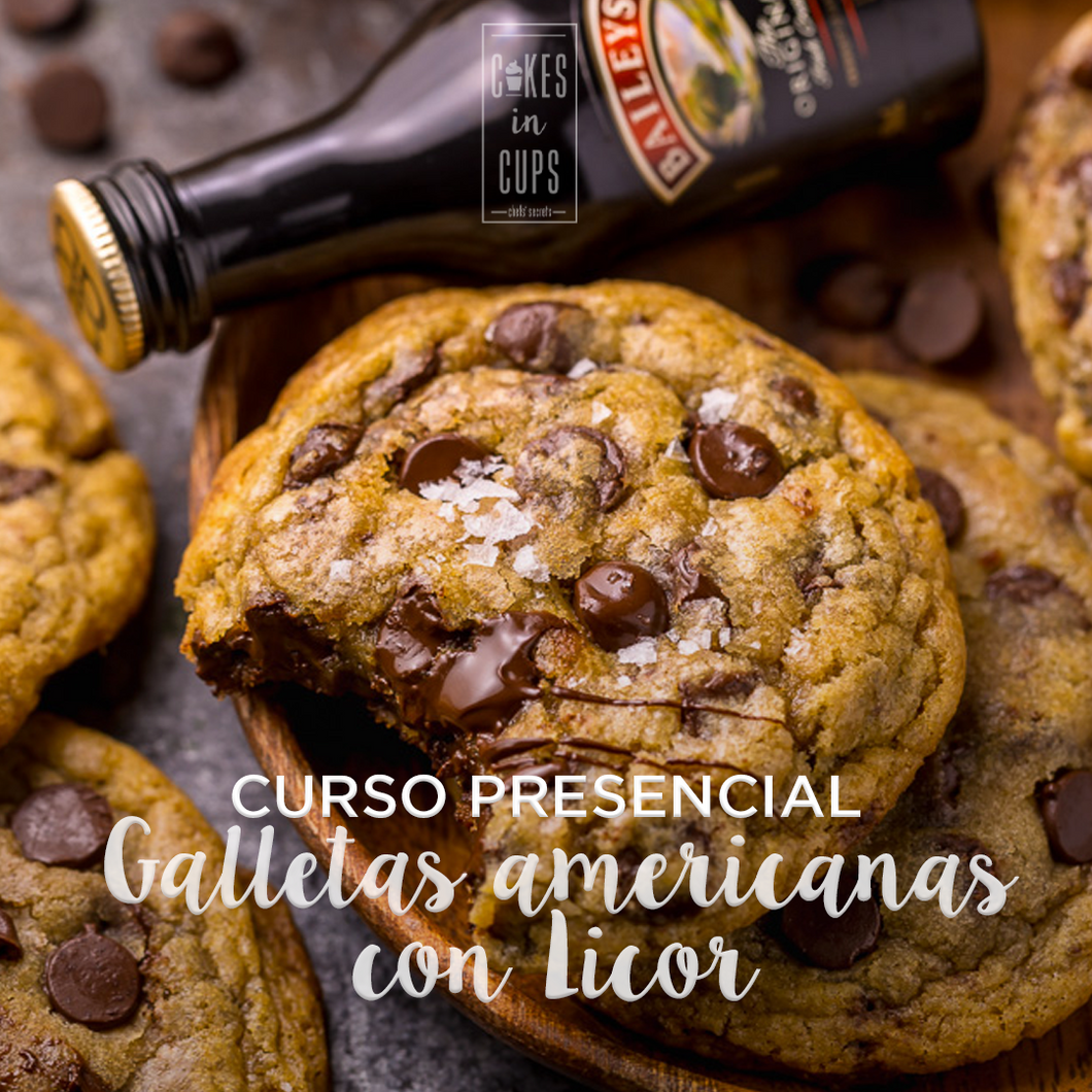Galletas Americanas con Licor | Presencial