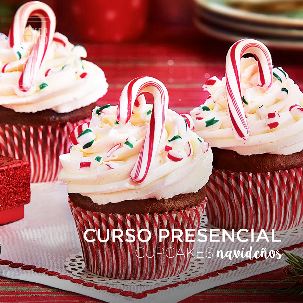 Cupcakes Navideños | Presencial
