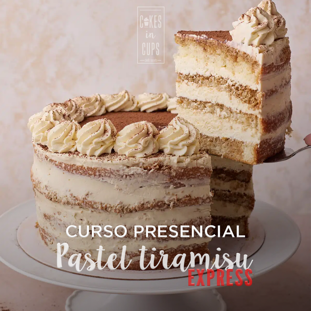 Pastel Tiramisu | Presencial Express
