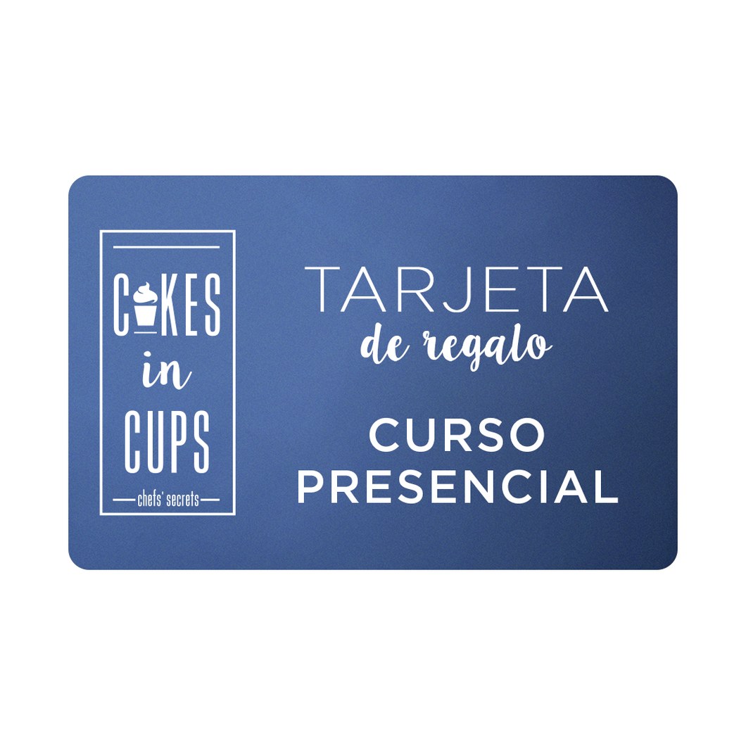 Tarjeta de regalo - Curso Presencial